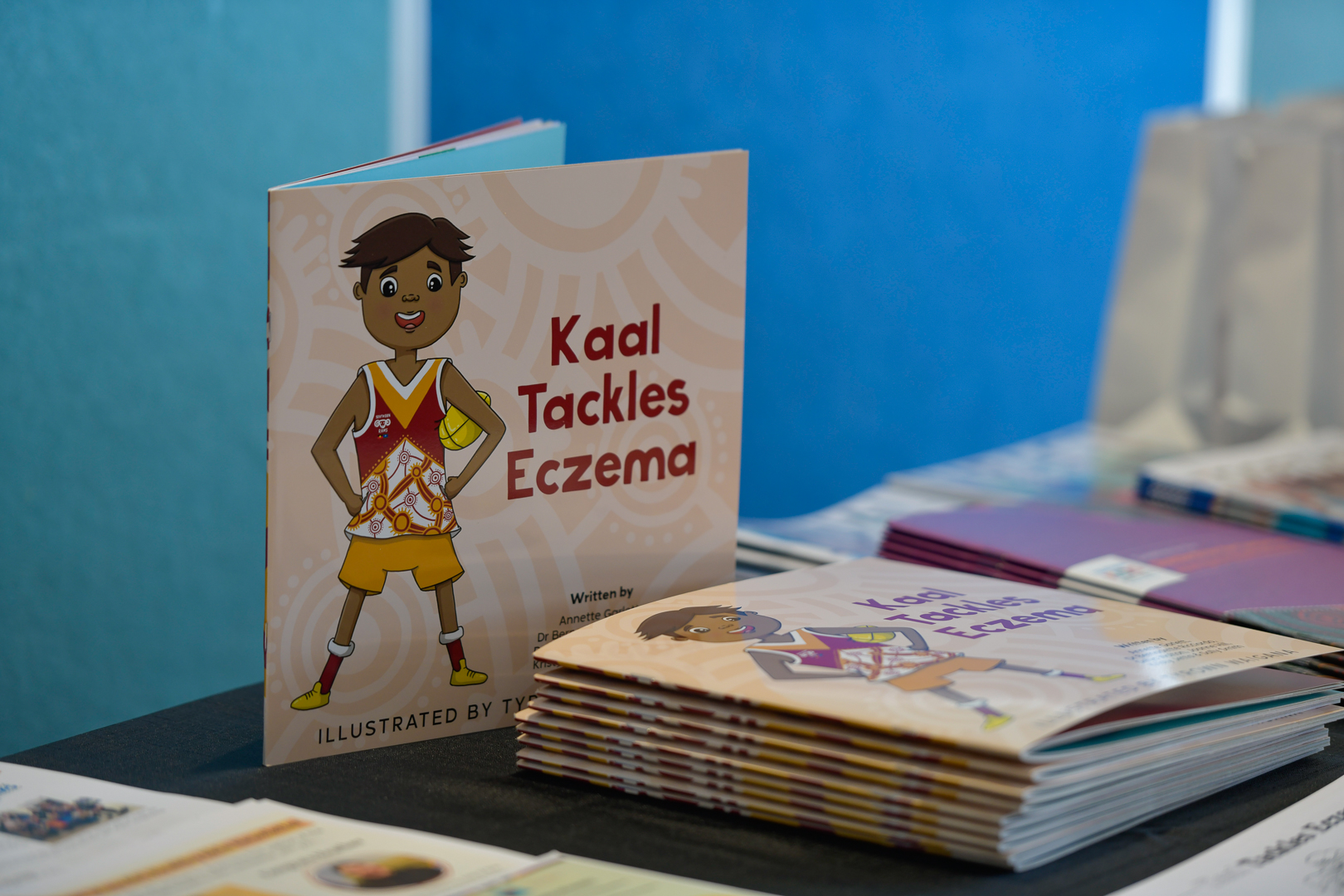 kaal tackles eczema book